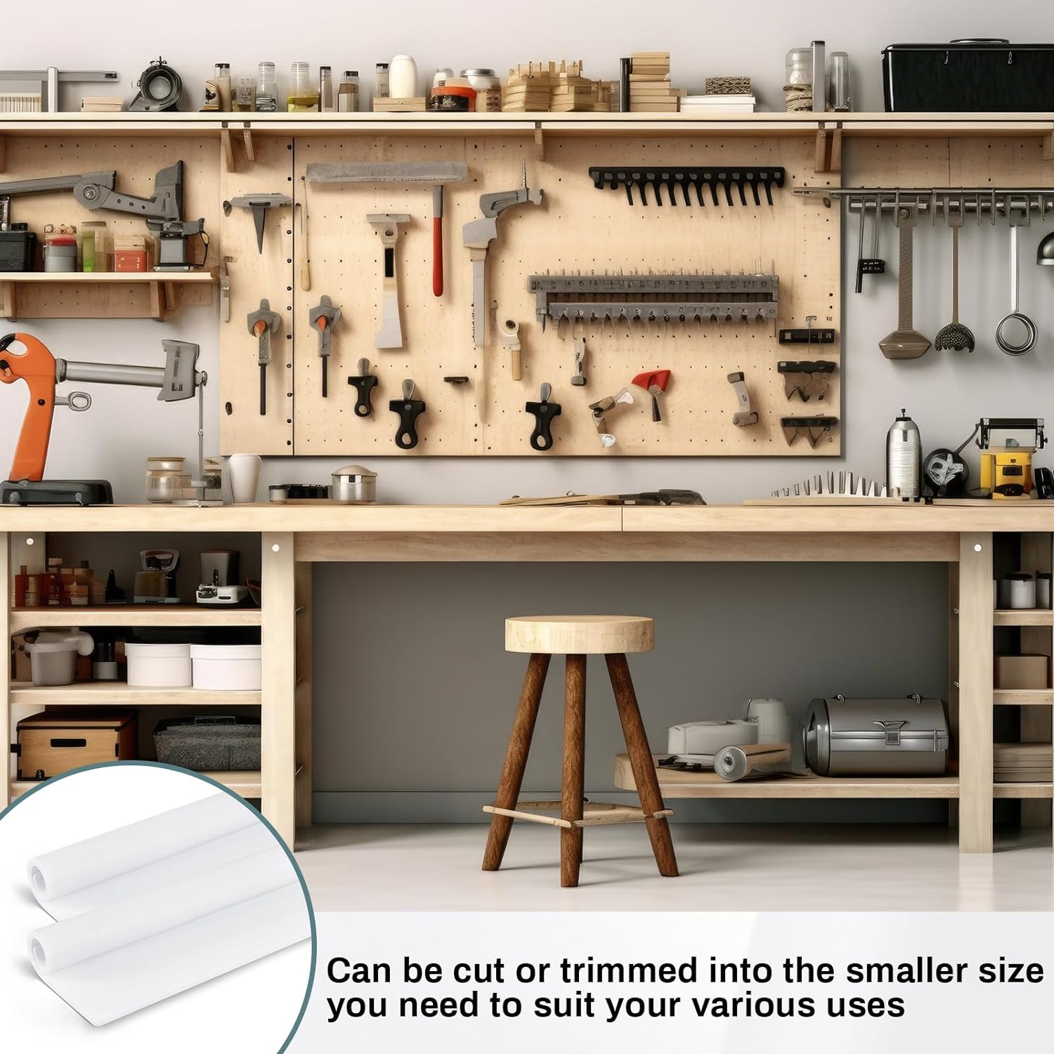 Silicone Rubber Sheet 12 x 12 Inch, 1/8 Inch White Rubber Pad, Heavy Duty Heat Resistant Rubber Gasket Material  - Paidu Suppliers