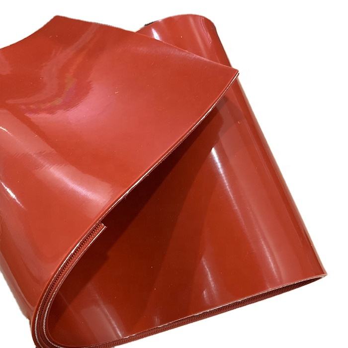 Gasket Silicone Cushion Rubber Sheet with Fabric/Fiberglass Reinforced High Tensile Resistant Red - Paidu Suppliers