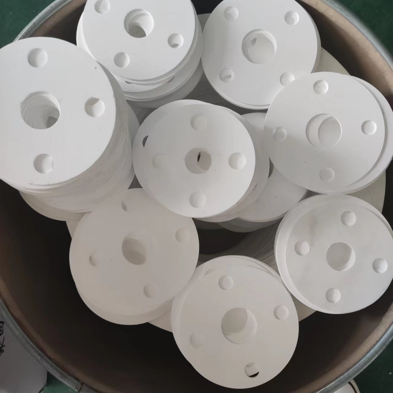 0.1-10mm White Custom PTFE Gasket - Paidu Group